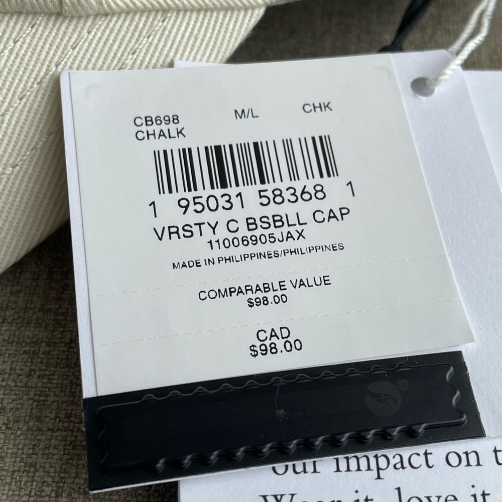 NWT！COACH VARSITY BASEBALL CAP/HAT (COACH CB698） - Picture 4 of 5